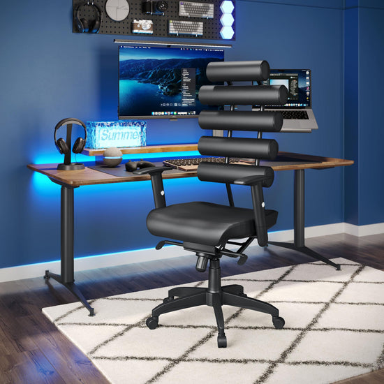 High Back Office Chair – Zuo Modern Unico Black/White