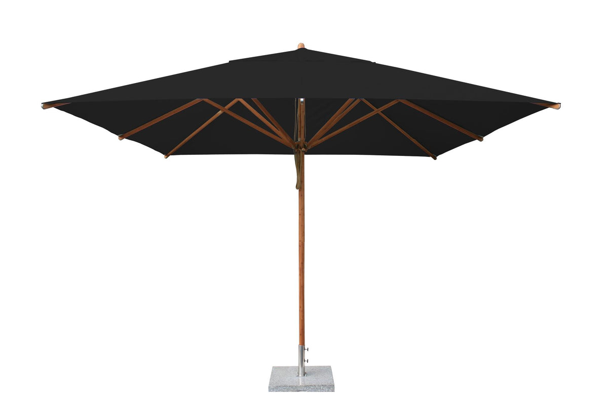 Bambrella Levante 3.4m Square Bamboo Umbrella