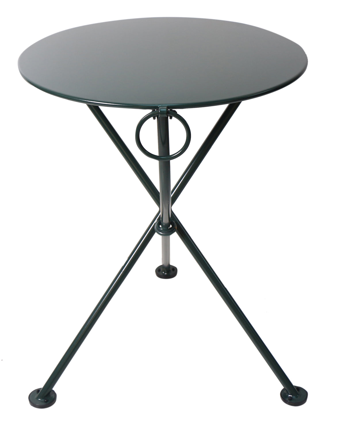 Furniture DesignHouse FrenchCafe Round Bistro 3-leg Folding Bistro Table / 28" Round Metal Top