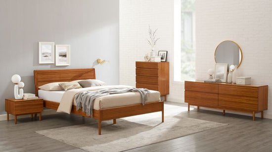 Greenington Ventura Cal King Platform Bed Amber