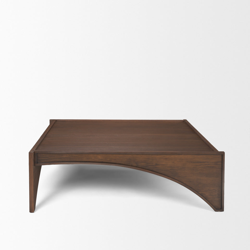 Mercana Laraya Medium Brown Wood Coffee Table