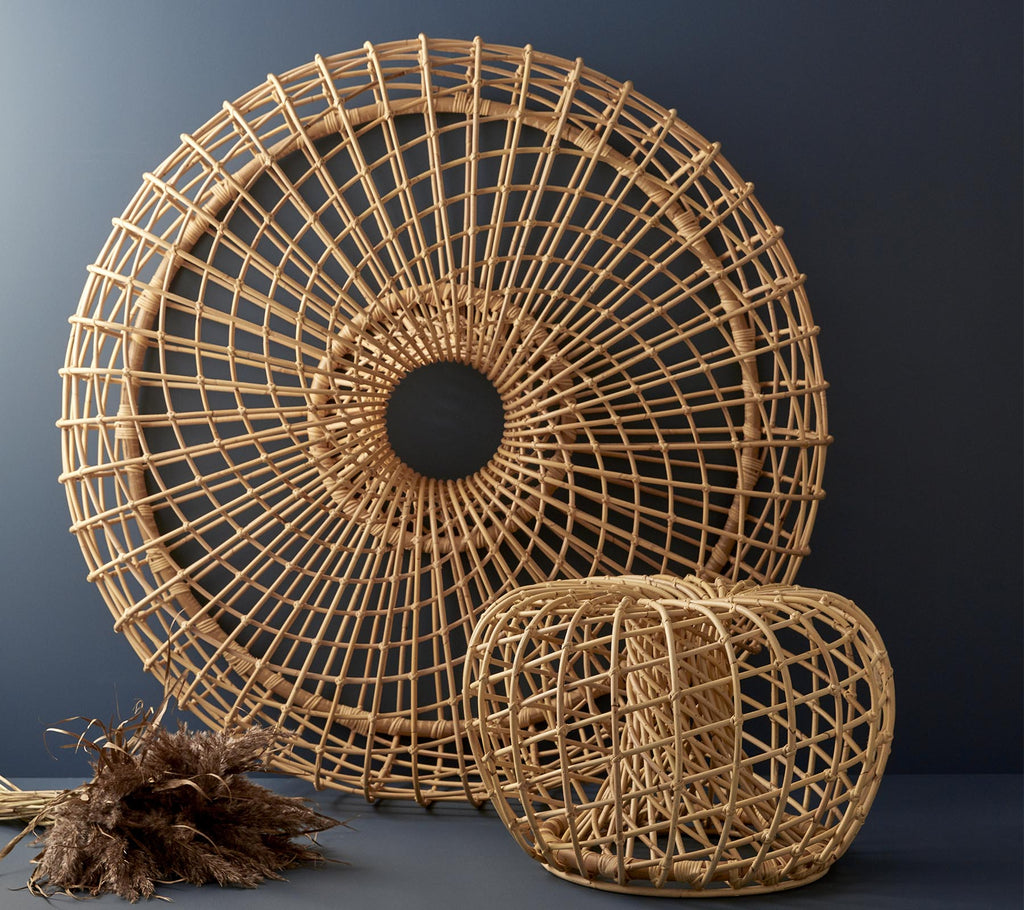 Cane-Line Nest Footstool/Coffee Table - Large - Sonnet Commercial