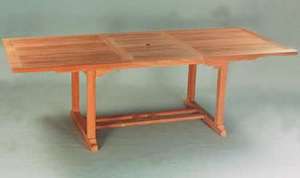 Anderson Teak Valencia 117-inch Rectangular Table with Double Extensions