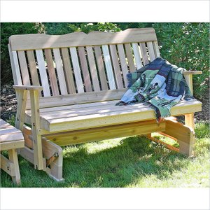 Creekvine Designs 5-Inch Cedar Countryside Rocking Glider
