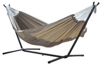 Vivere's Combo - Sunbrella Sand Hammock with Stand (9ft), Default Title, Garden Patio Furniture, Outdoor
