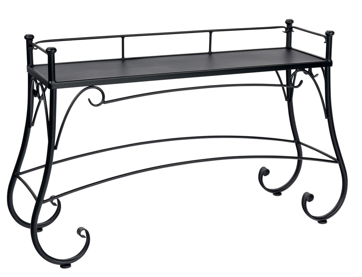 Woodard Et Cetera Solid Top Console Table, Default Title, Garden TablesEt Cetera, Wicker, Console TablesOutdoor