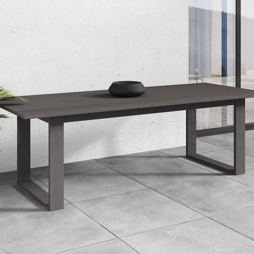 Sunpan Tropea Dining Table 94'' Natural / Smoke Grey