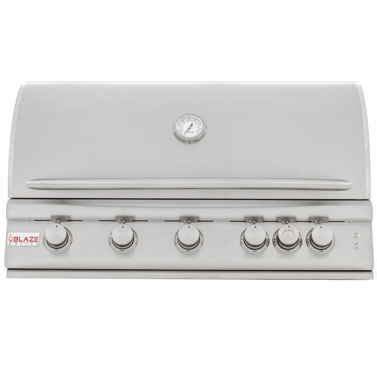 Blaze Grills 40-Inch 5-Burner LTE Gas Grill With Rear Burner And Built-in Lighting System