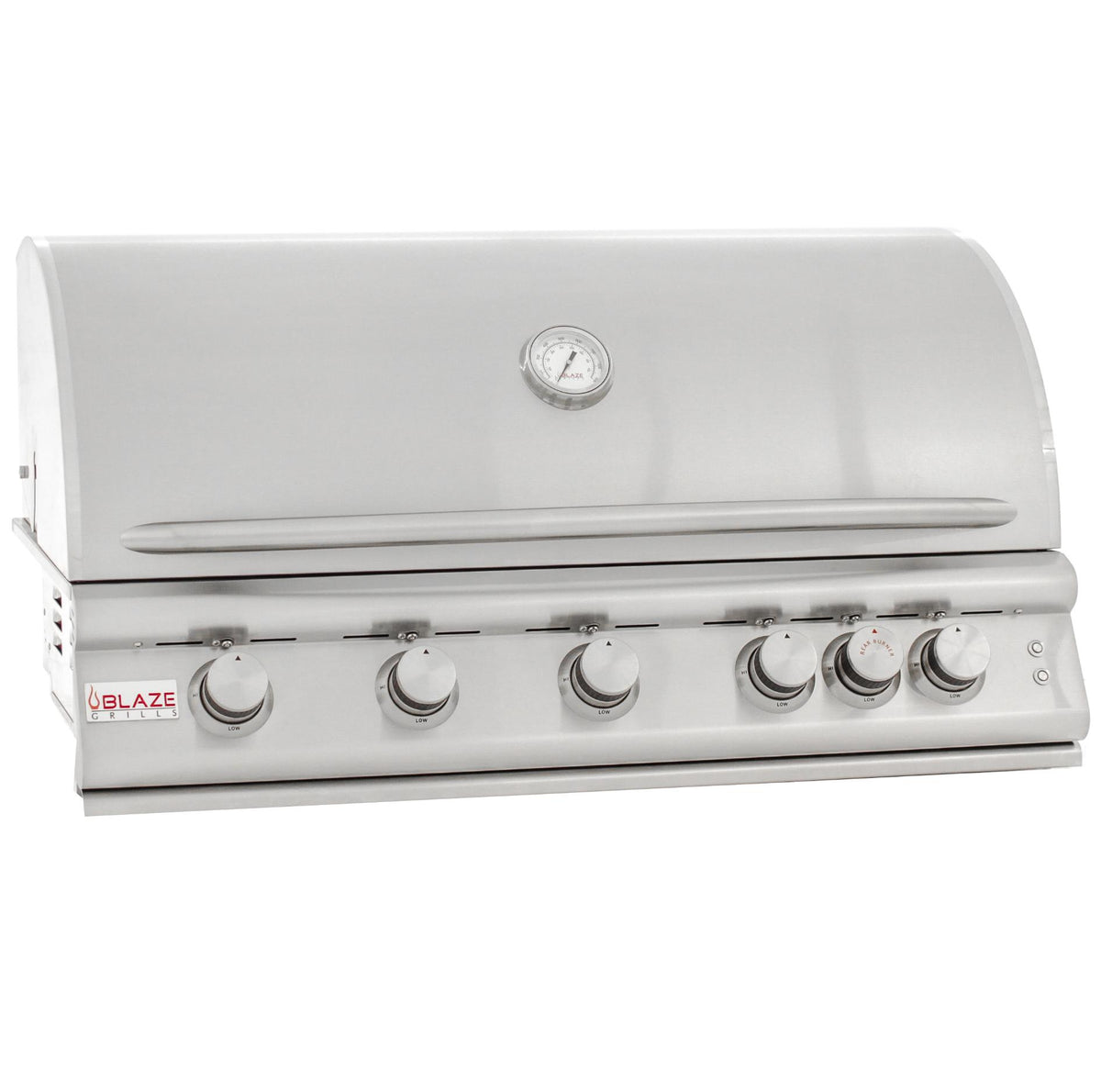 Blaze Grills 40-Inch 5-Burner LTE Gas Grill With Rear Burner And Built-in Lighting System