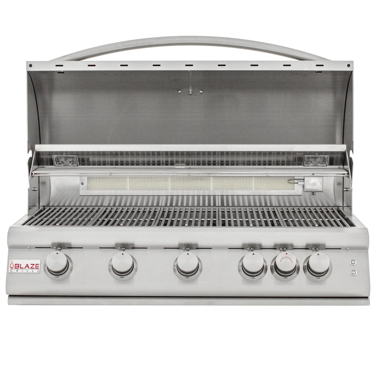 Blaze Grills 40-Inch 5-Burner LTE Gas Grill With Rear Burner And Built-in Lighting System