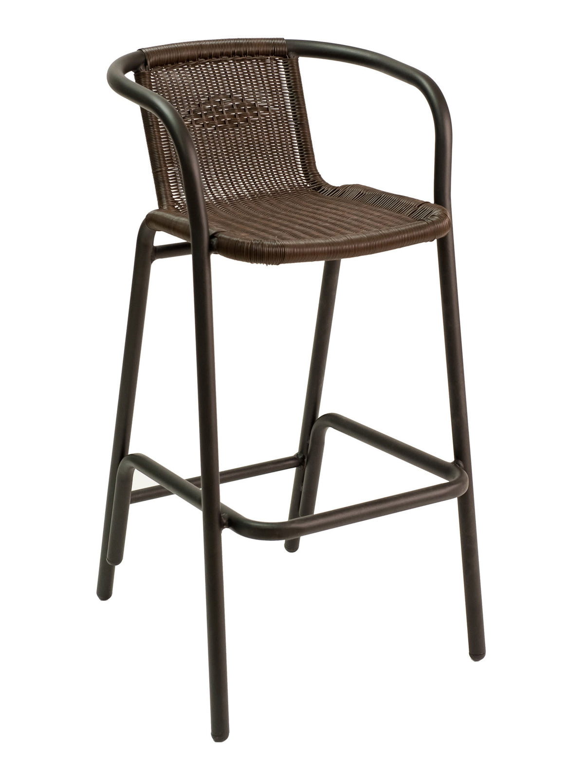 Florida Seating Anodized Or Powder Aluminum Frame Barstool - BW-51