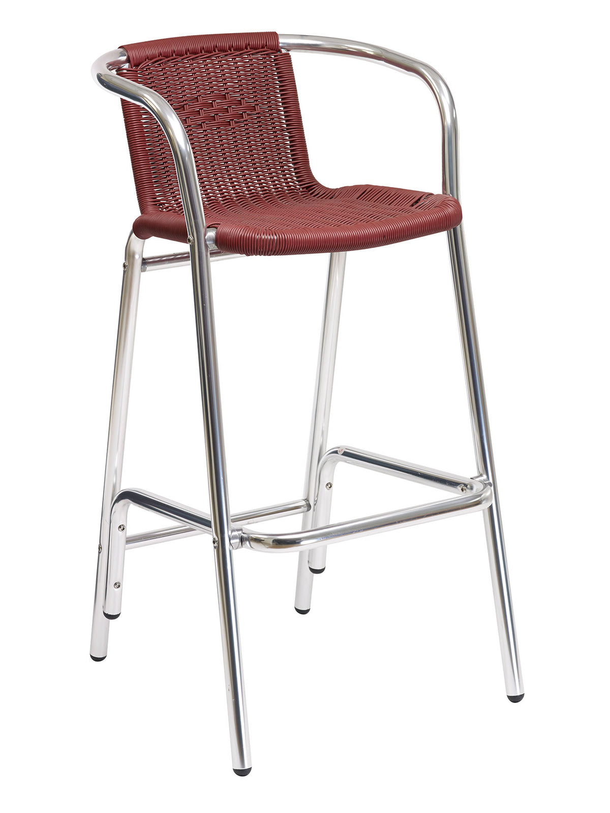 Florida Seating Anodized Or Powder Aluminum Frame Barstool - BW-51