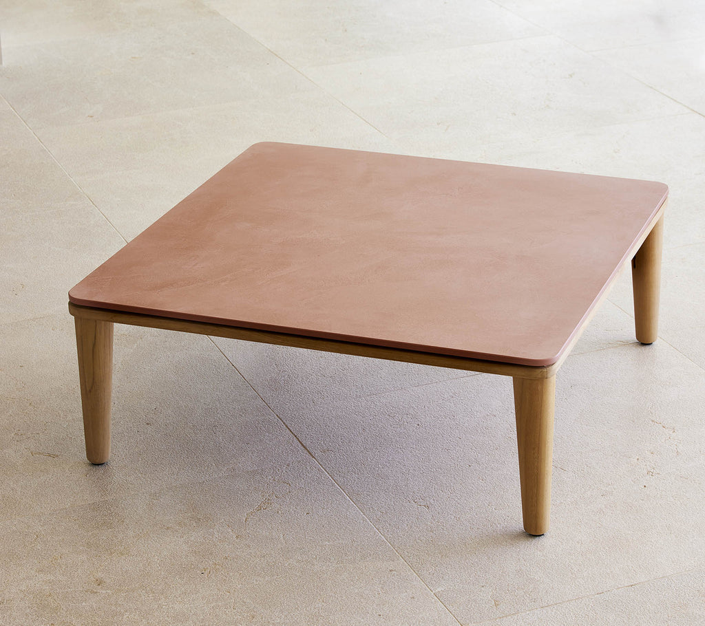 Cane-Line Capture Coffee Table Base Teak - Sonnet Commercial