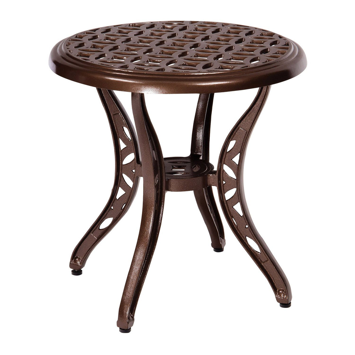 Woodard Casa End Table, Default Title, Casa, Aluminum, Outdoor