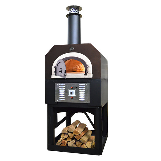 Chicago Brick CBO-750 Hybrid Commercia/Residentiall Stand: (Pre-Assembled) Custom-Built Heavy-Duty Stand with Metal Insulating Hood and Gas Package for Commercial/Residential Applications