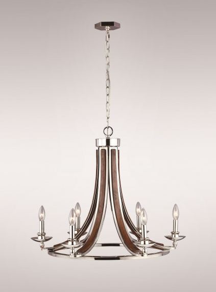 ZEEV Lighting Solstice Chandelier, Burner, Indoor