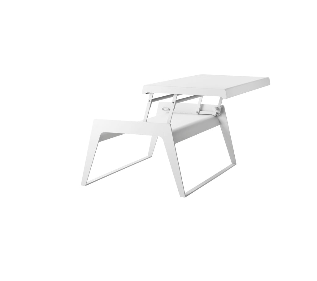 Cane-Line Chill-Out Coffee Table -Single with Dual Heights - Sonnet Commercial