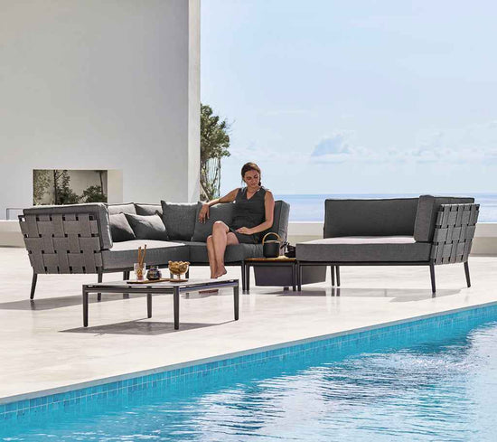 Cane-Line Conic 2-Seater Sofa - Left Module
