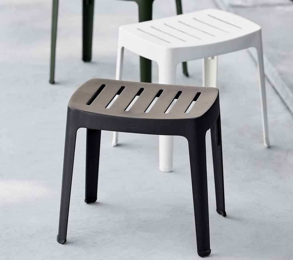 Cane-Line Cut Stool - Stackable