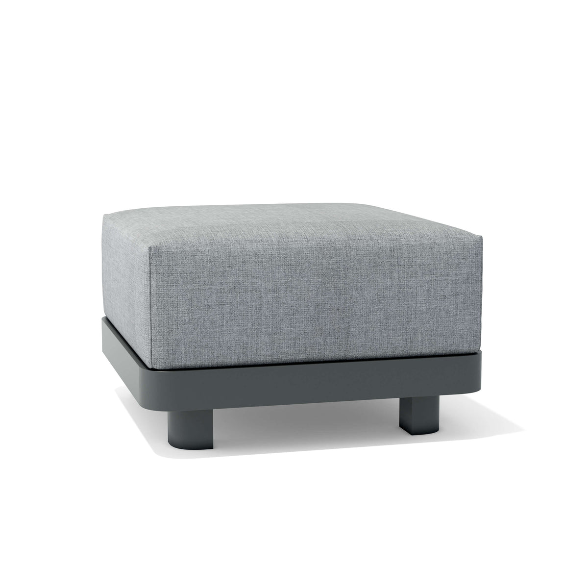 Anderson Teak Granada Deep Seating Aluminum Ottoman