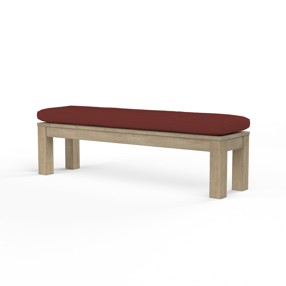 Sunset West Dining Bench in Coastal Teak