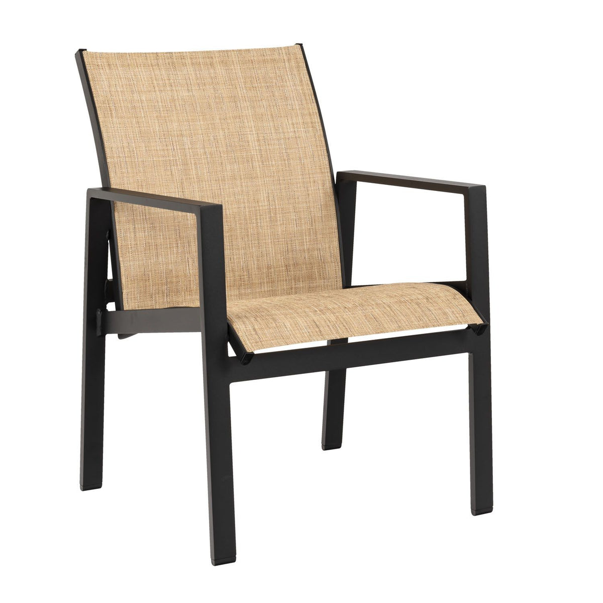 Woodard Hudson Sling Dining Armchair, Aged Teak, Augustine Alloy (Grade A), Grade A Fabric, Garden Chairs, Arm Chairs, Hudson, Aluminum, Armchair, Rectangular, Outdoor