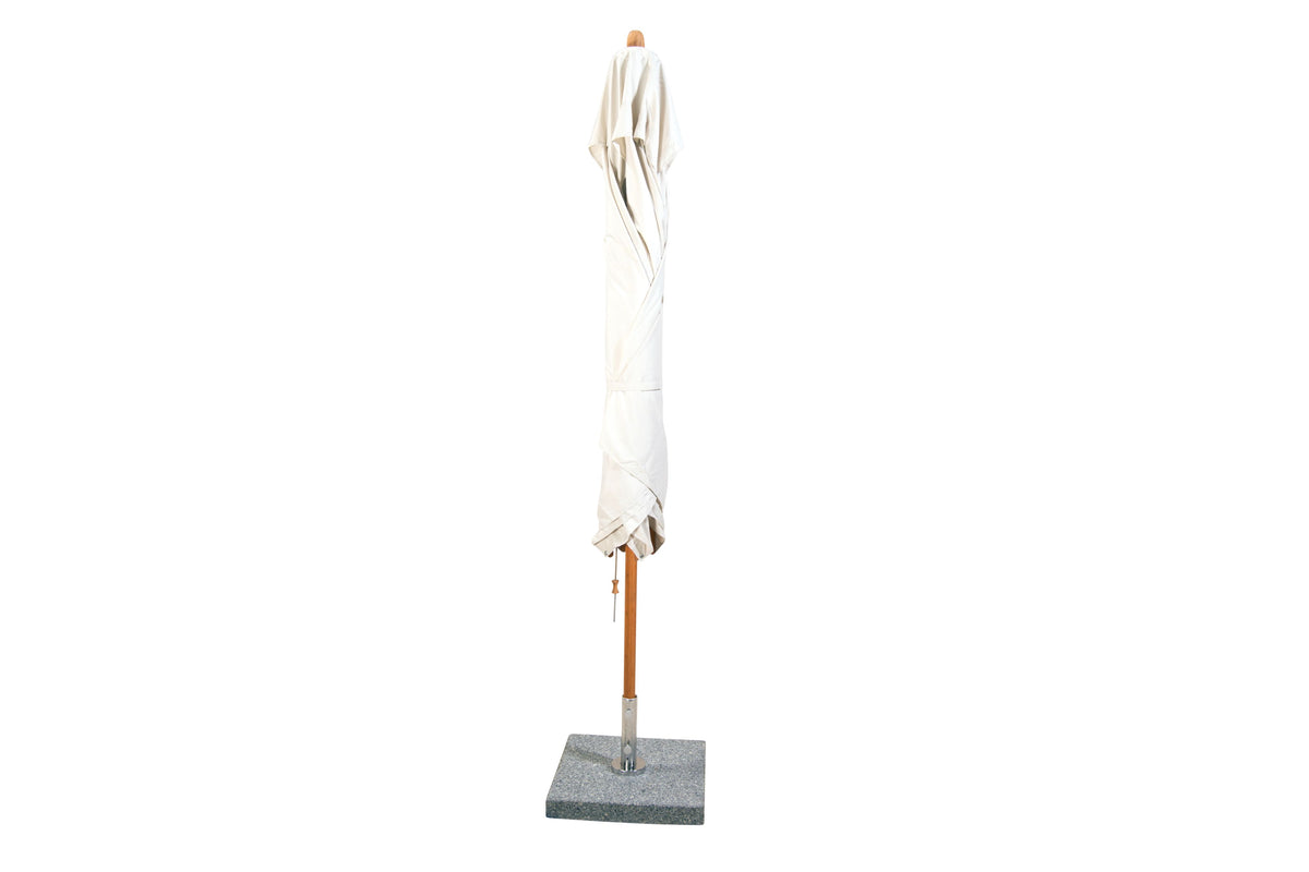 Bambrella Levante 2.6m Square Bamboo Umbrella