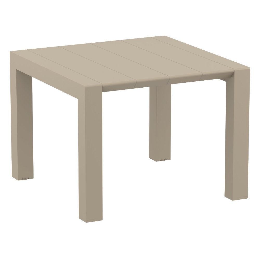 Compamia Air XL Extension Dining Set 5 Piece Black/Dark Gray/Taupe/White