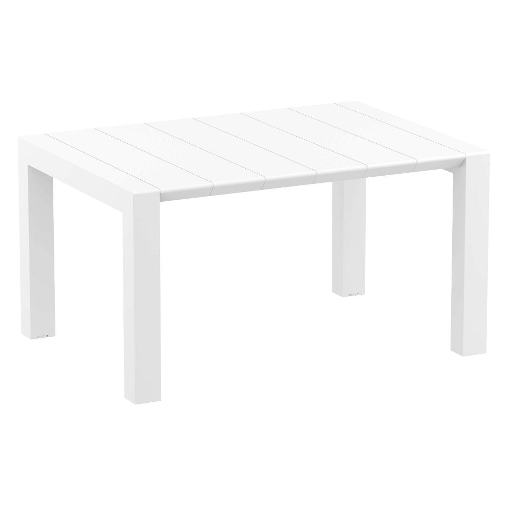 Compamia Air XL Extension Dining Set 5 Piece Black/Dark Gray/Taupe/White