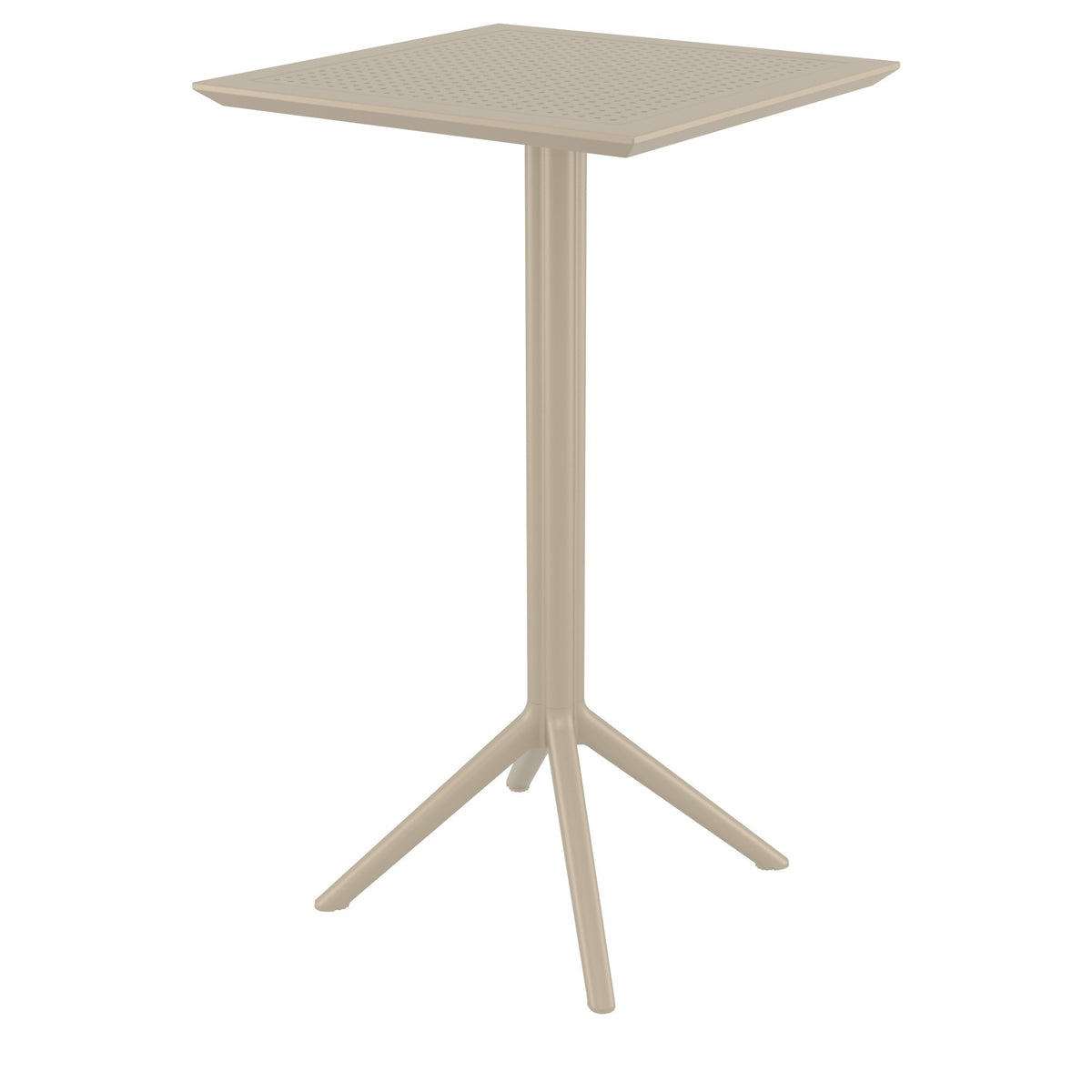 Compamia Sky Square Bar Table 24 inch Taupe