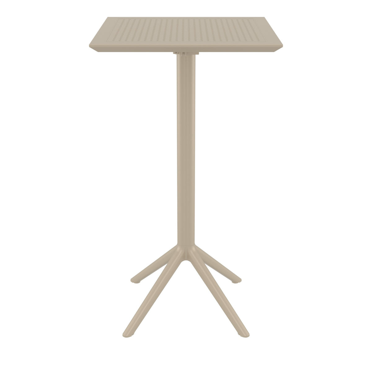 Compamia Sky Square Bar Table 24 inch Taupe