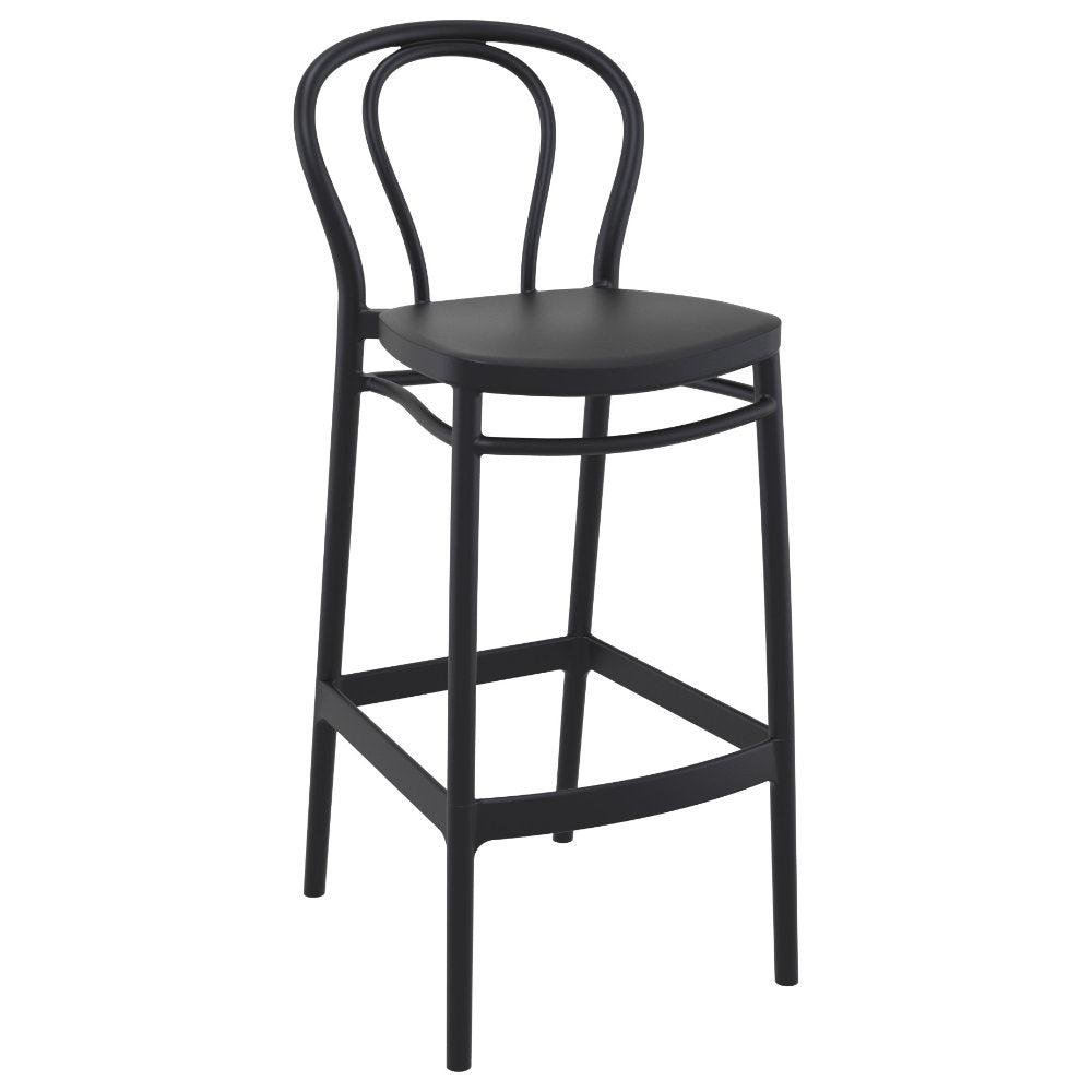 Compamia Victor Bar Stool Black/Dark Gray/Taupe/Olive Green/White - Set of 2