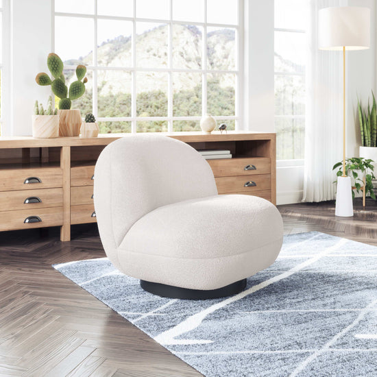 Shearling Accent Chair – Zuo Modern Myanmar Boho Seat