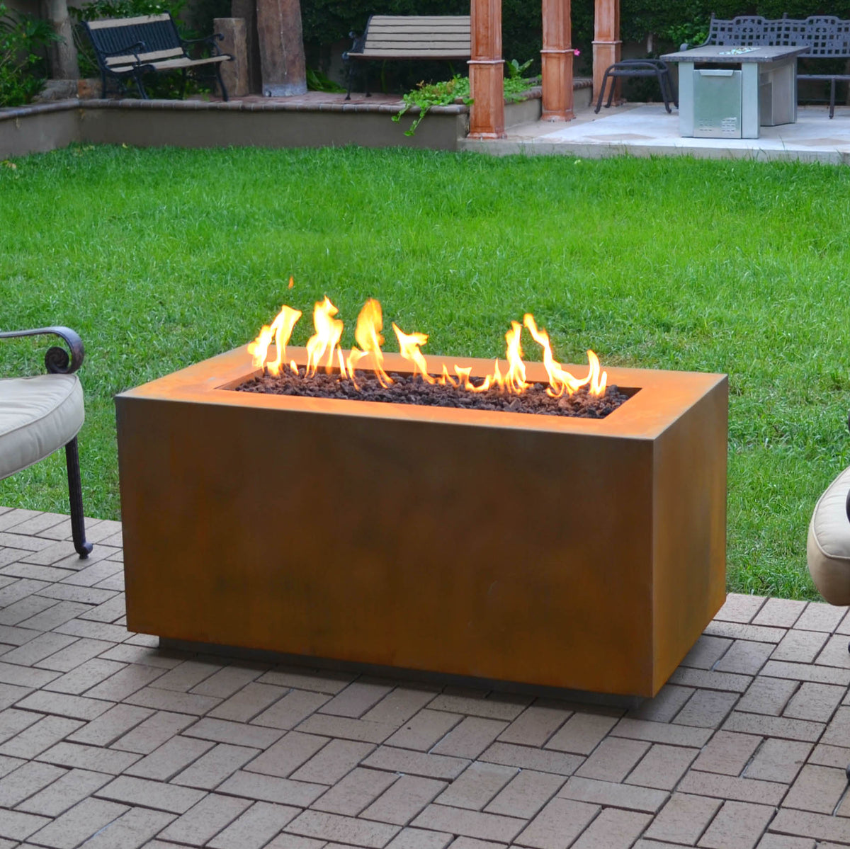 Natural Gas48"Flame Sense System with Push Button Spark Igniter