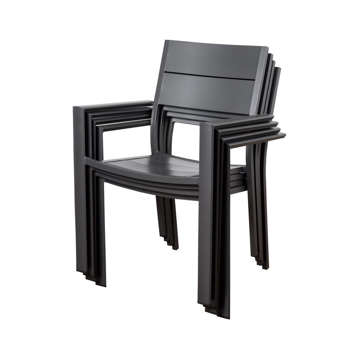 International Home Miami Atlantic Koningsdam 4 Piece Patio Armchair Set