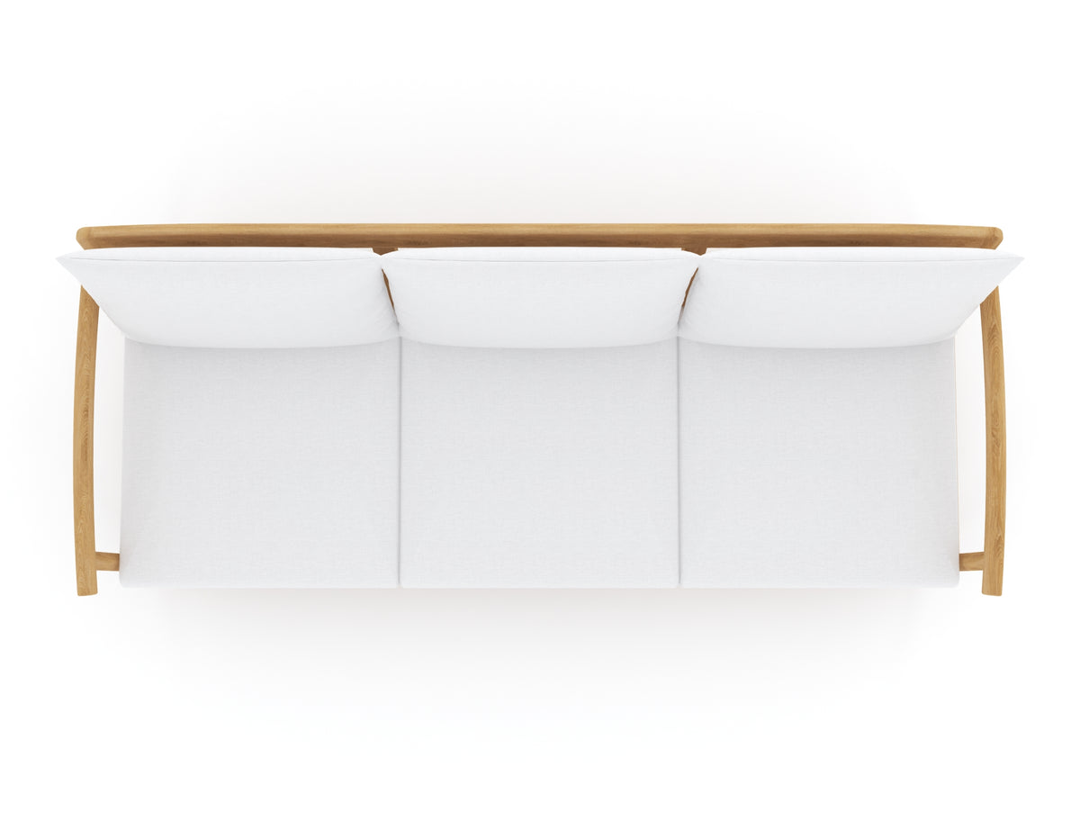 Royal Teak Seville Sofa / 3-Seater Sofa with Cushions