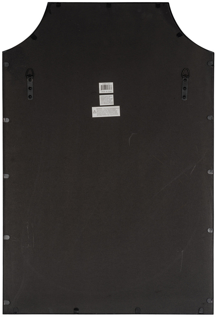 Cooper Classics Simone Black Wall Mirror