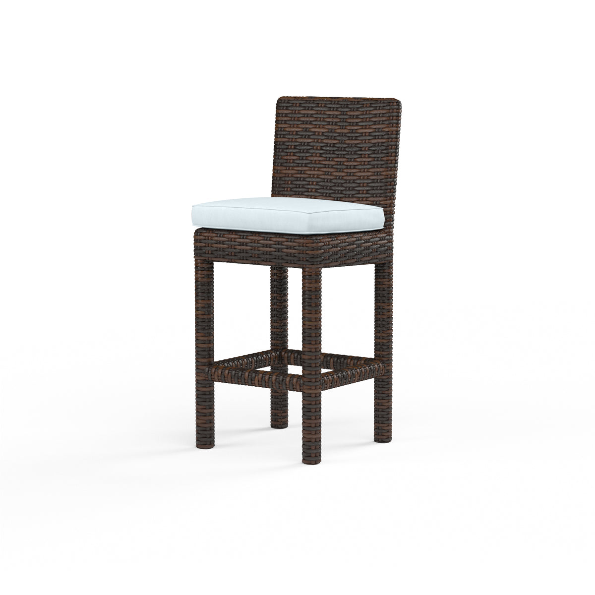 Sunset West Montecito Wicker Barstool with Cushion
