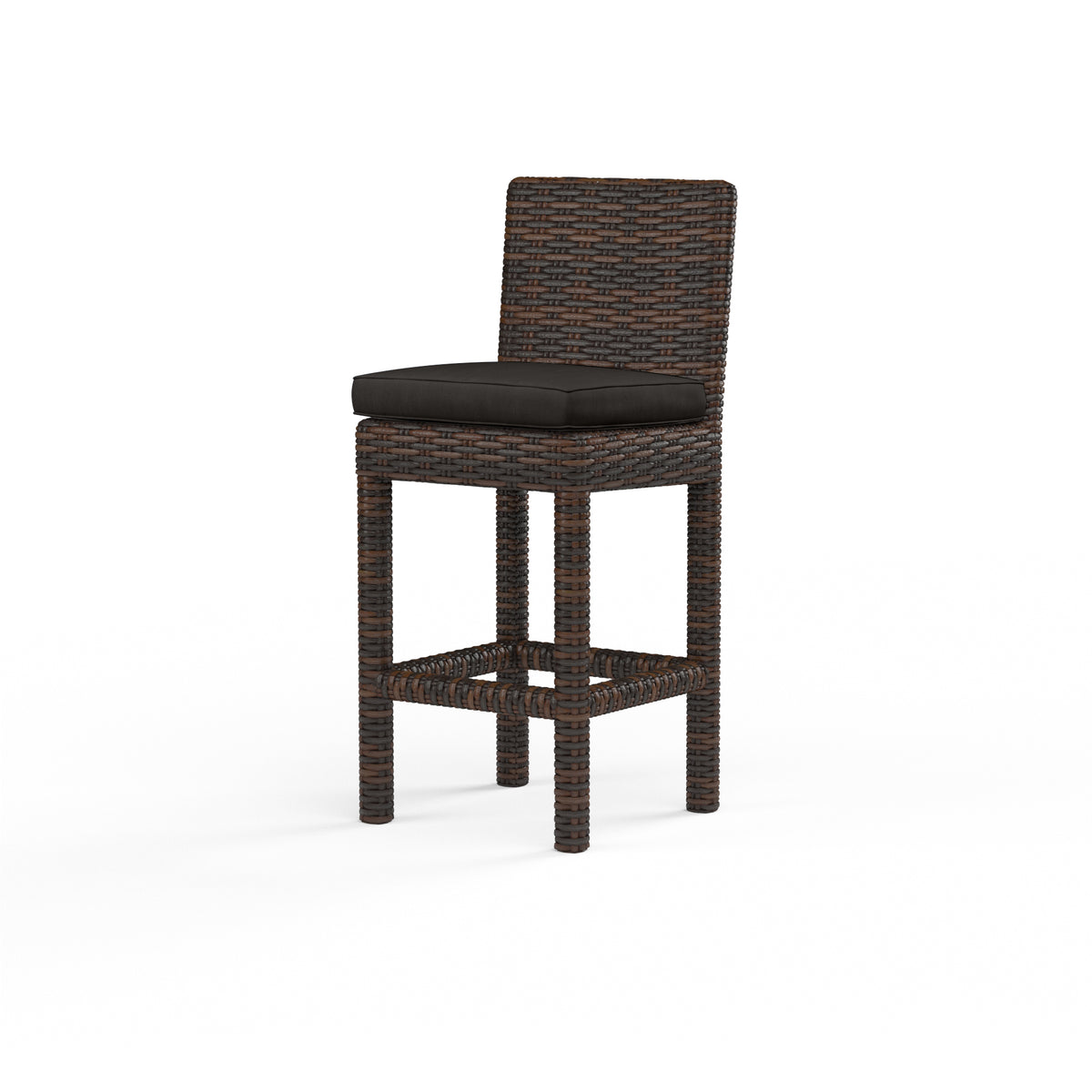 Sunset West Montecito Wicker Barstool with Cushion