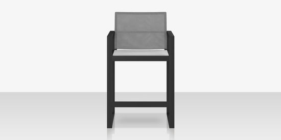 DecoScapes Iconic Aluminum Sling Bar Arm Chair