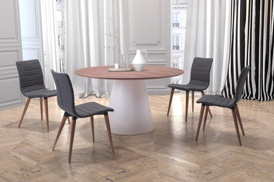 Gray Dining Chair Set – Zuo Modern Jericho, Set of 2