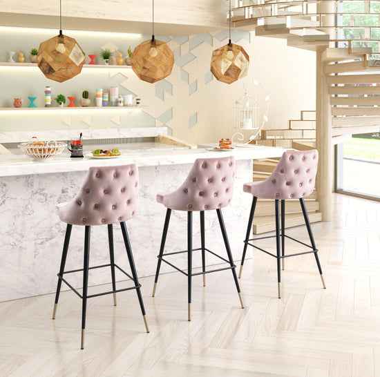 Pink Barstool – Zuo Modern Piccolo Stool