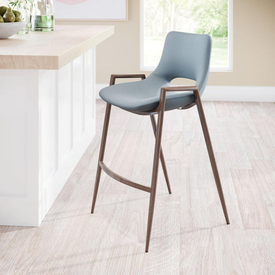 Faux Leather Counter Stool Set – Zuo Modern Desi Duo