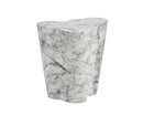 Sunpan Ava End Table in Terrazzo / Marble Look - Large
