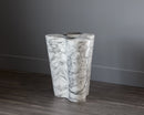 Sunpan Ava End Table in Terrazzo / Marble Look - Large