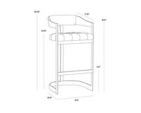 Sunpan Beaumont Barstool