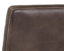 Sunpan Owen Swivel Barstool in Hearthstone Brown/Town Grey