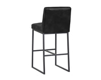 Sunpan Owen Swivel Barstool in Hearthstone Brown/Town Grey