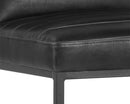 SUNPAN Spyros Barstool in Coal Black/Havana Dark Brown/Overcast Grey