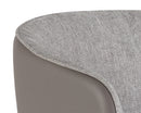 Sunpan Asher Counter Stool - Flint Grey and Napa Taupe / Sparrow Grey and Napa Black